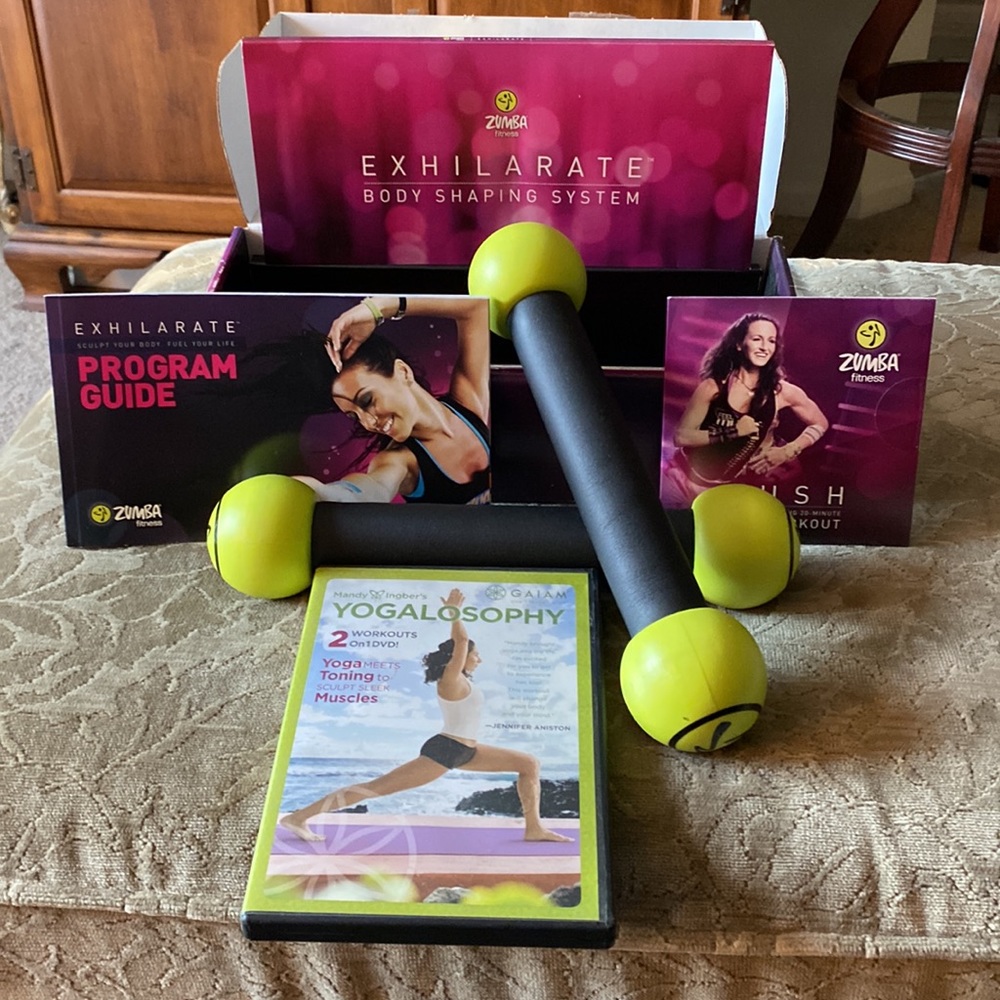 Zumba Fitness Kit plus Yoga DVD